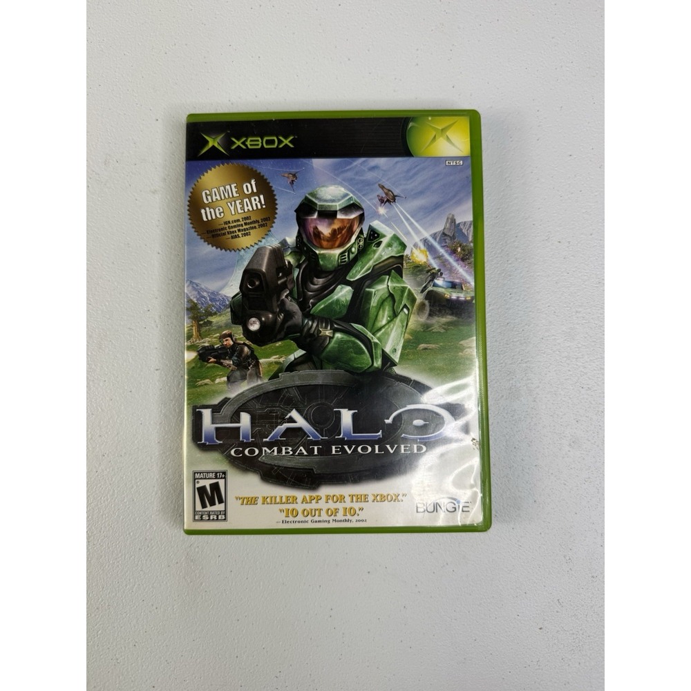 Halo: Combat Evolved Microsoft Xbox 2001 Complete